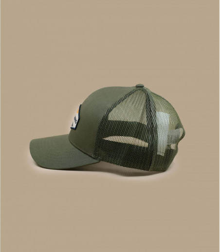 Green Billabong trucker